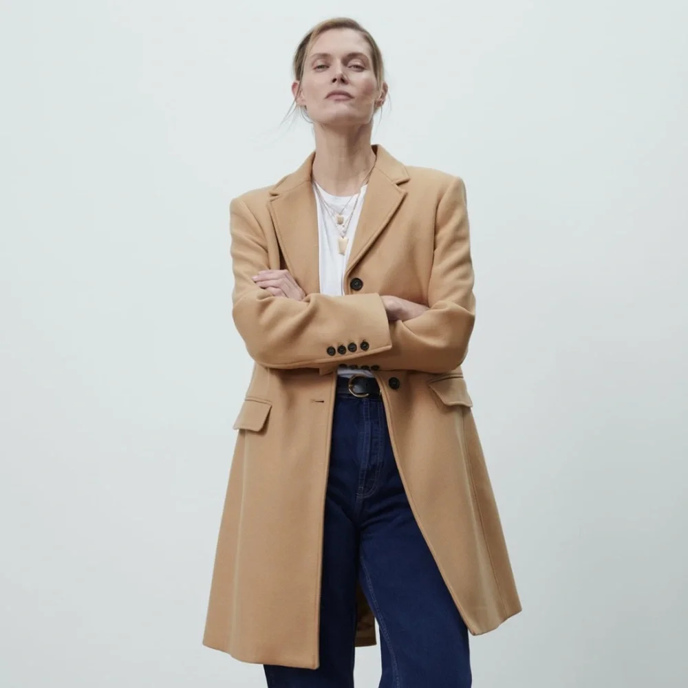 𝗭𝗮𝗿𝗮 • Wool Blend Coat - Picture 1 of 16